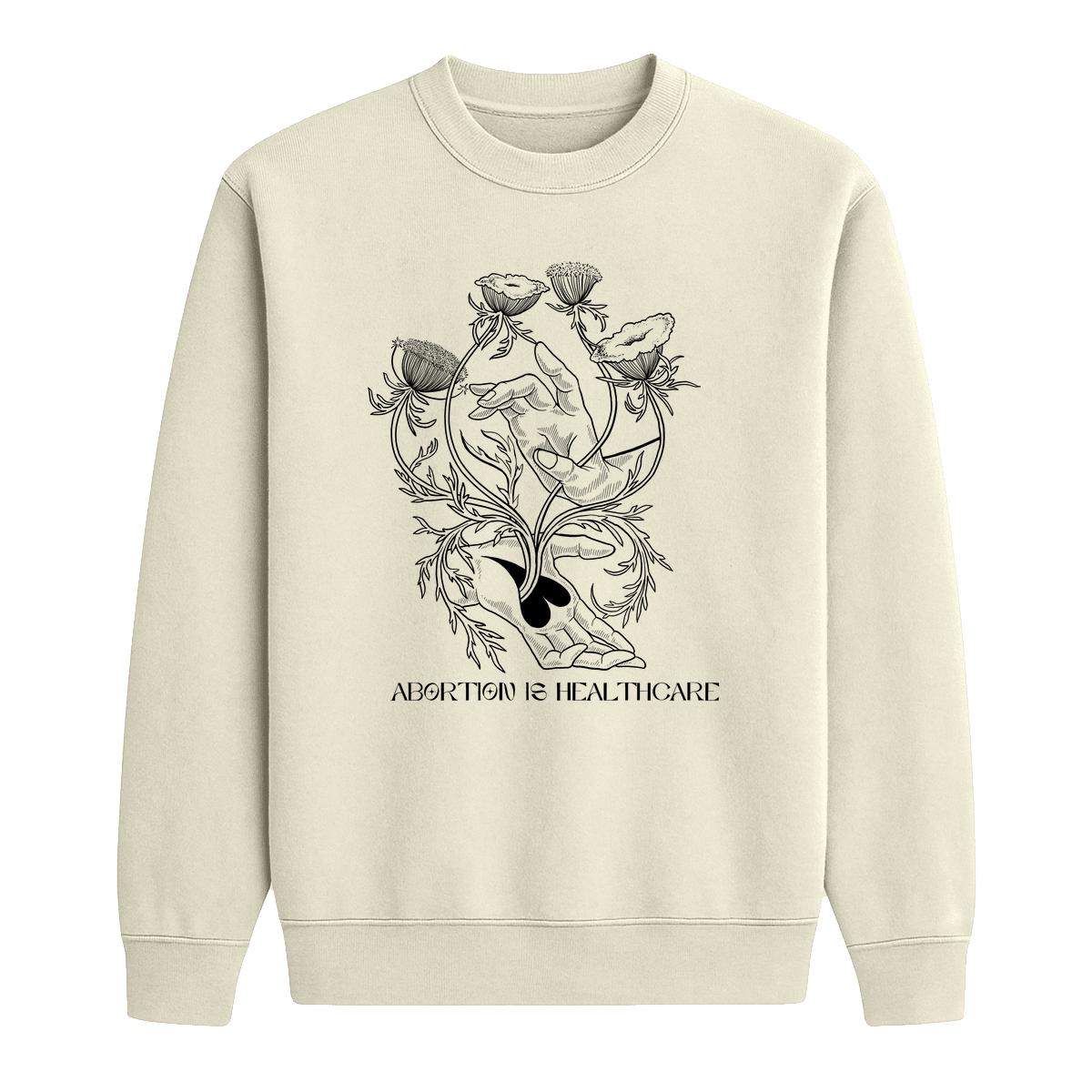 Crewneck "Abortion is healthcare" (EN)