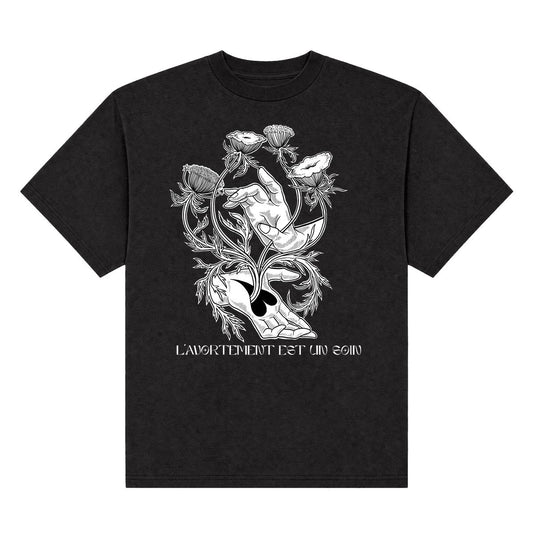 T-shirt "L'avortement est un soin" (FR)