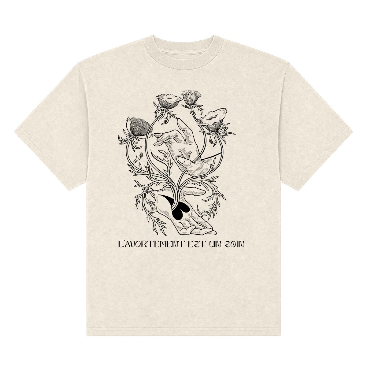 T-shirt "L'avortement est un soin" (FR)